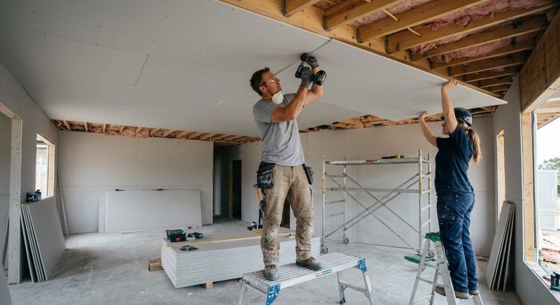 Ceiling Drywall Installation in Kansas City, MO