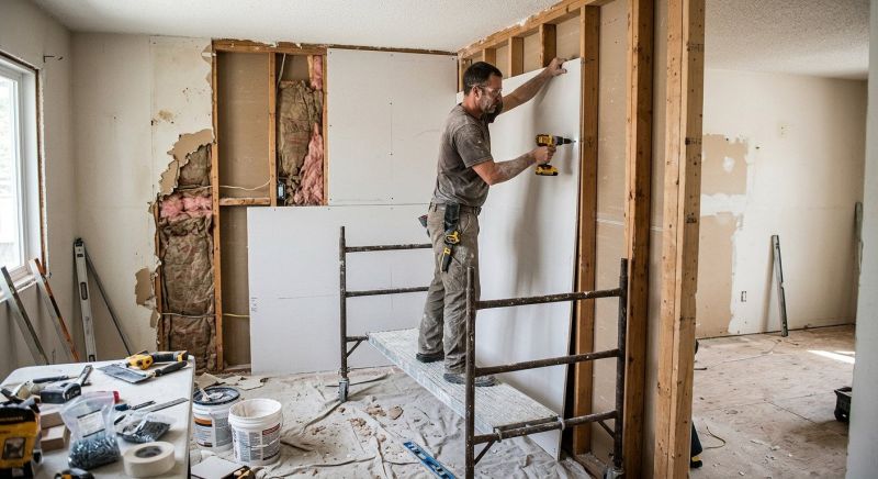 Gypsum Board Installation in Alpharetta, GA