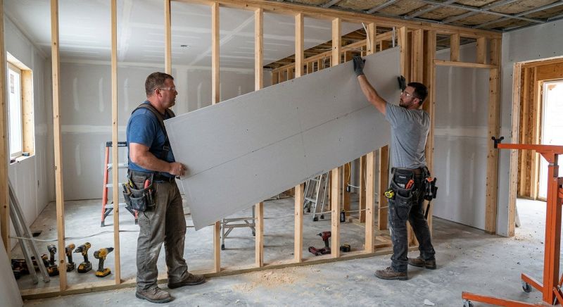 Gypsum Board Installation in Littleton, CO