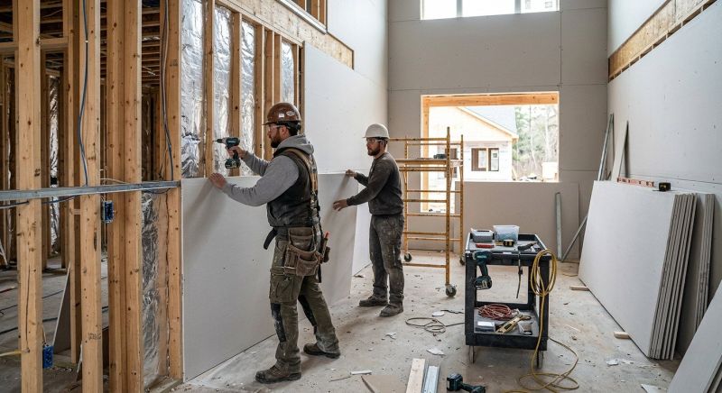 Kitchen Drywall Installation in Kansas City, KS