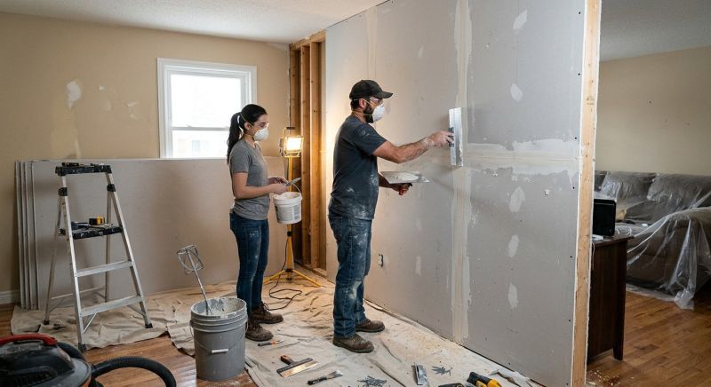 Residential Drywall Service in Alpharetta, GA